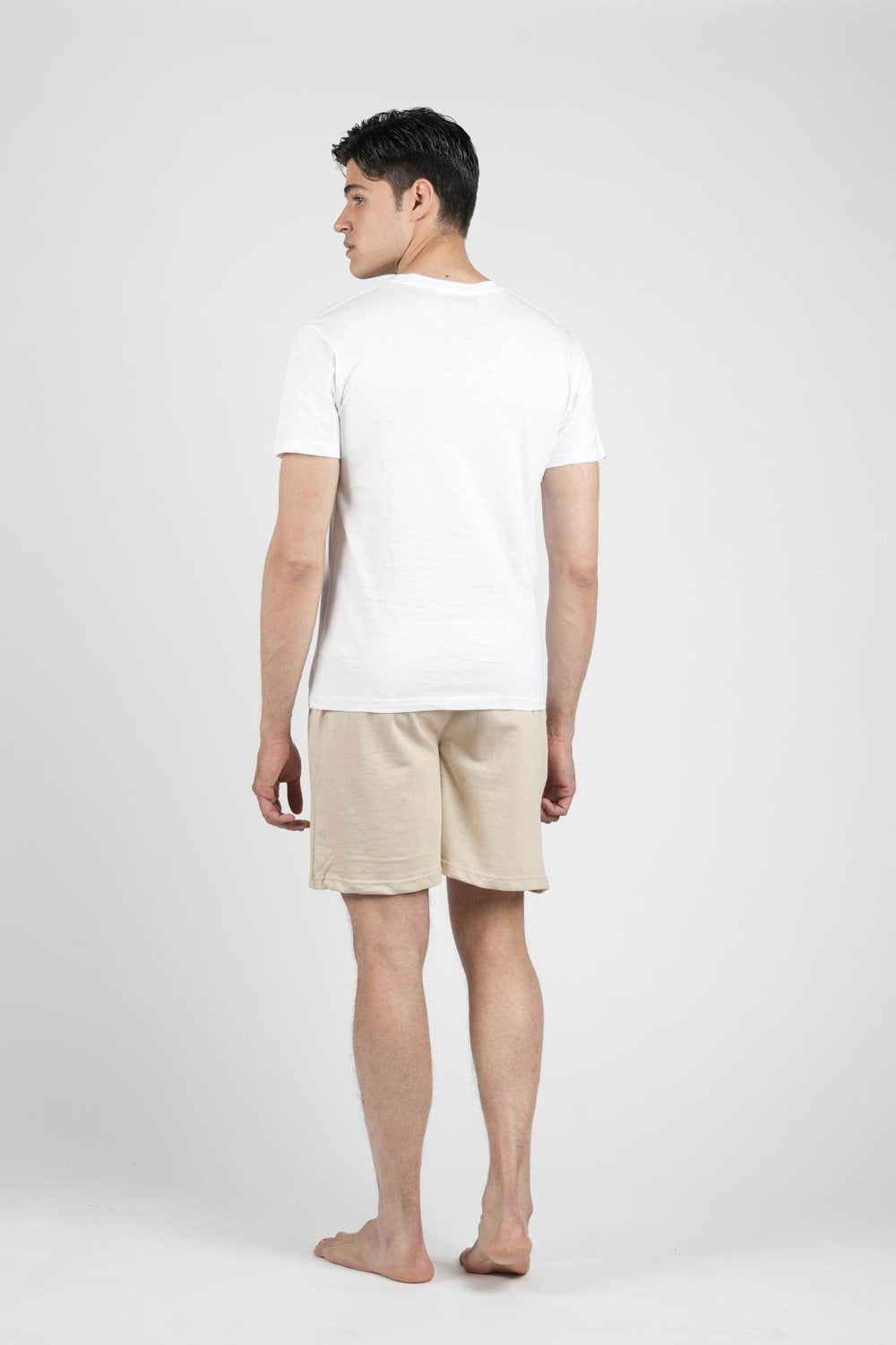 Pigiama Uomo Mezza Manica Jersey Pantalone Corto Felpa Non Garzata - - KAPPA