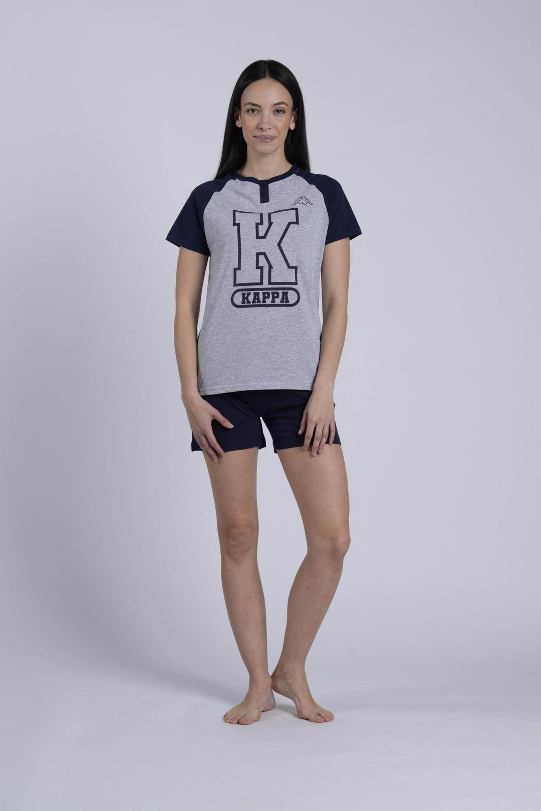 Pigiama Donna Mezza Manica Pantalone Corto - - KAPPA