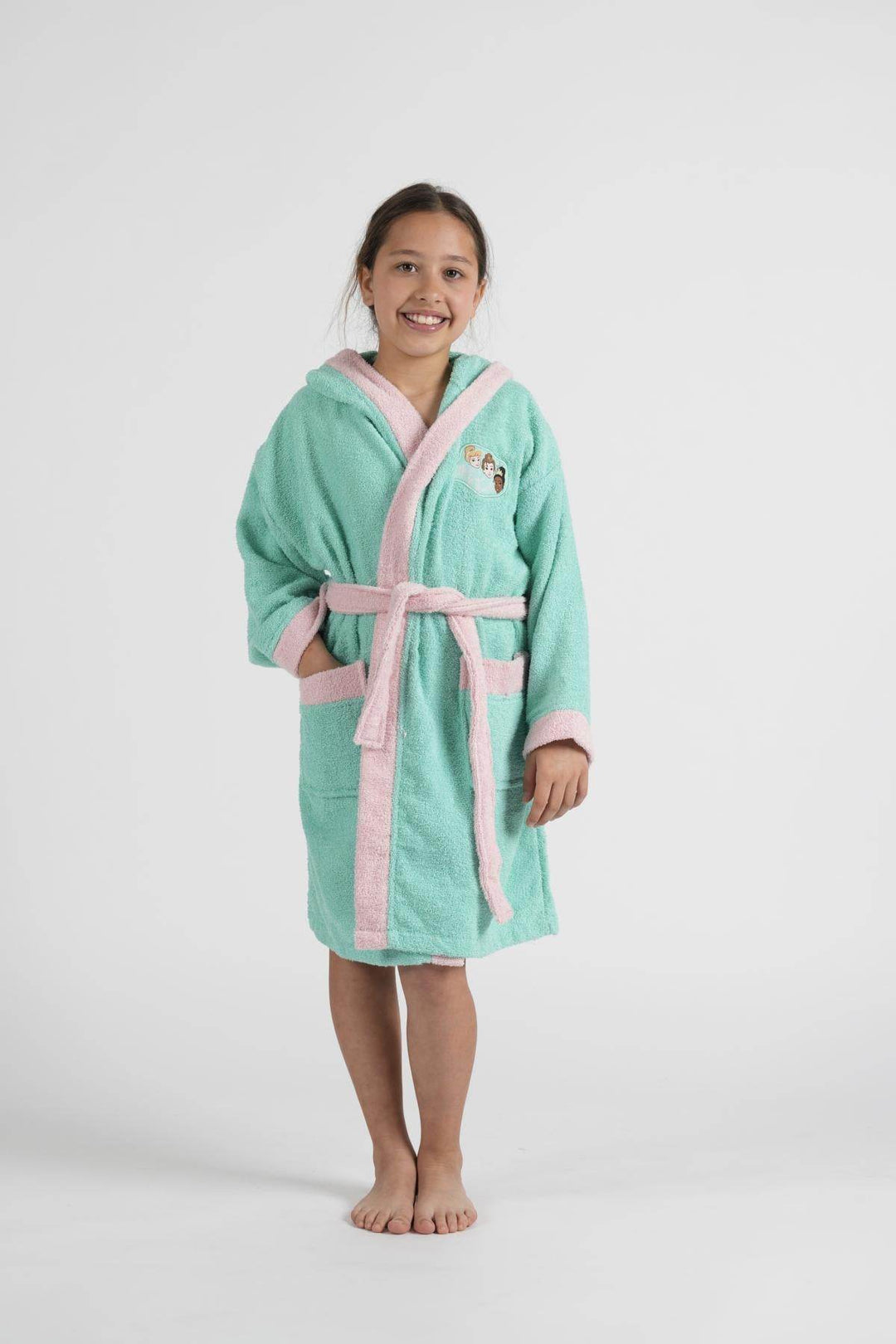 Accappatoio Bimbo Spugna Disegno Principesse - - DISNEY/MARVEL