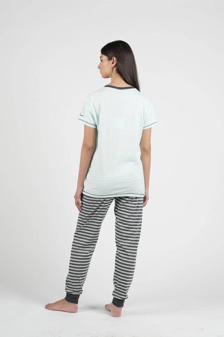 Pigiama Donna Mezza Manica Pantalone Lungo - - ROMEO GIGLI