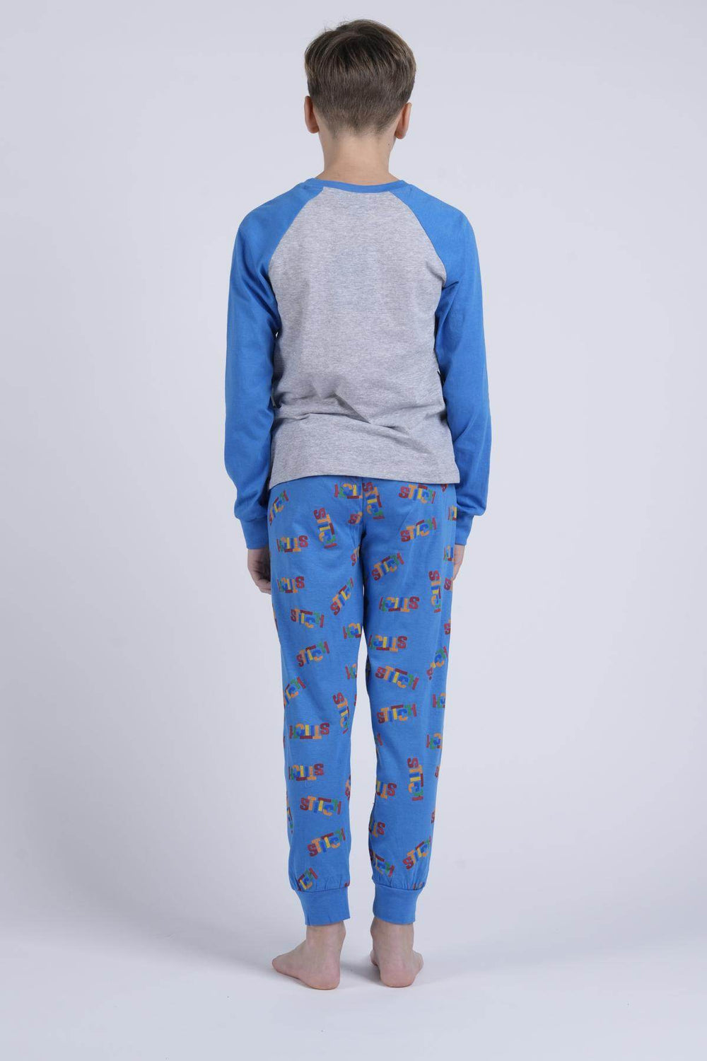 Pigiama Bimbo Manica Lunga Pantalone Lungo Disegno Stitch - - DISNEY/MARVEL