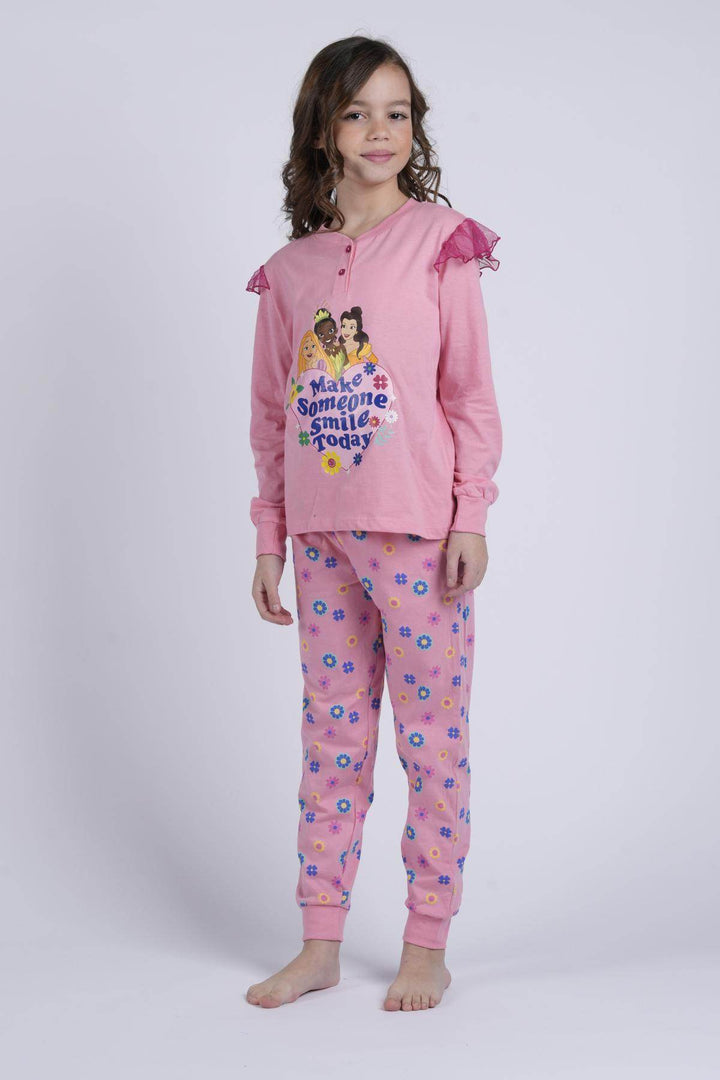 Pigiama Bimba Manica Lunga Pantalone Lungo Disegno Principesse - - DISNEY/MARVEL