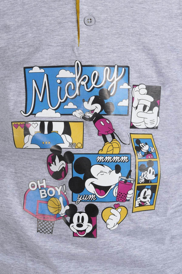 Pigiama Bimbo Mezza Manica Pantalone Corto Disegno Mickey - - DISNEY/MARVEL