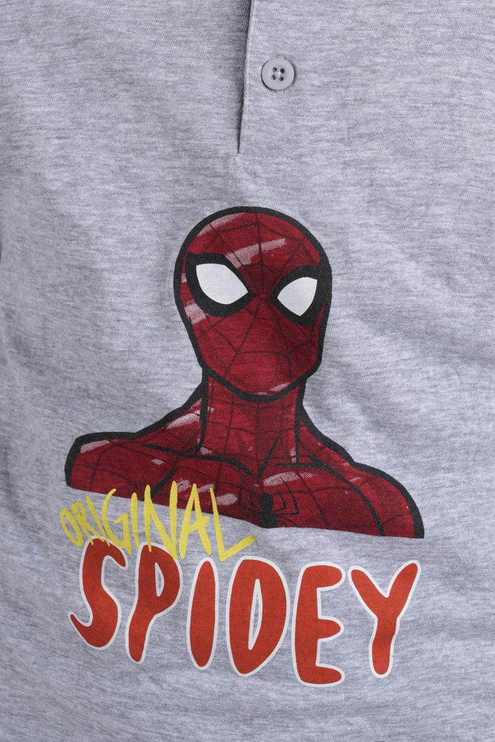 Pigiama Bimbo Mezza Manica Pantalone Corto Disegno Spiderman - - DISNEY/MARVEL