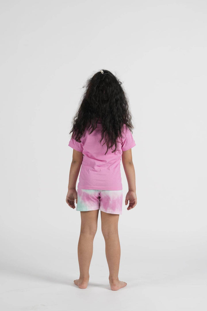 Pigiama Bimba Mezza Manica Pantalone Corto Disegno Stitch - - DISNEY/MARVEL