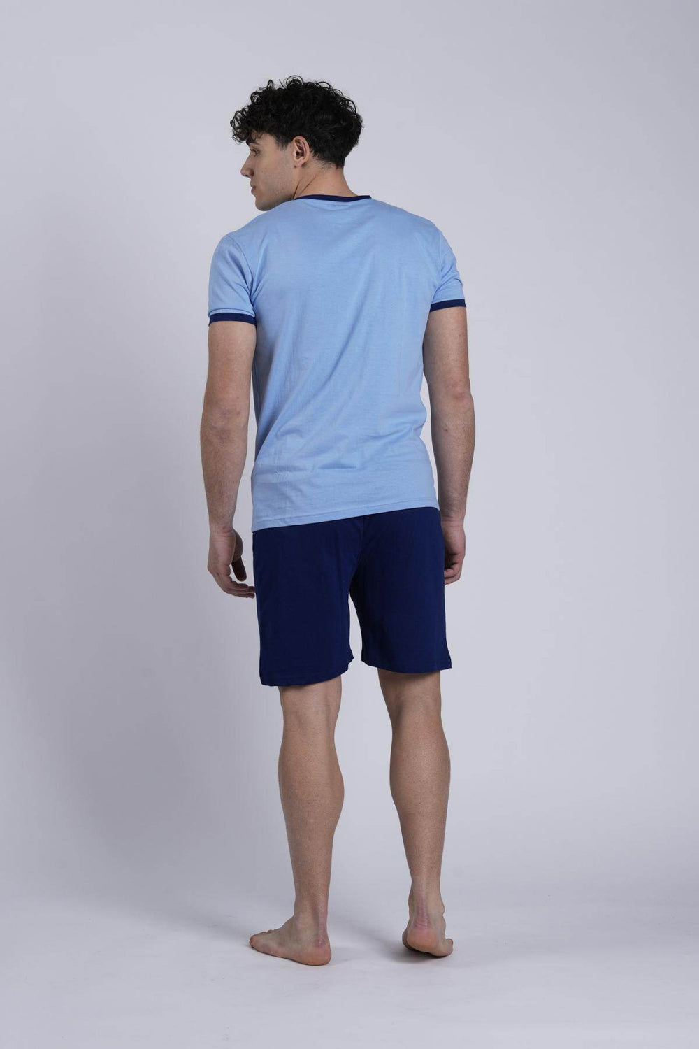 Pigiama Uomo Mezza Manica Pantalone Corto - Disegno Pinocchio - - DISNEY/MARVEL