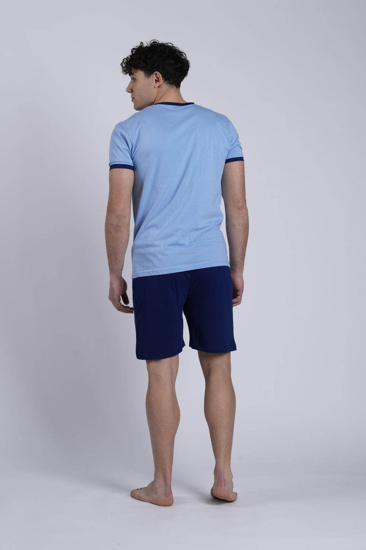 Pigiama Uomo Mezza Manica Pantalone Corto - Disegno Pinocchio - - DISNEY/MARVEL