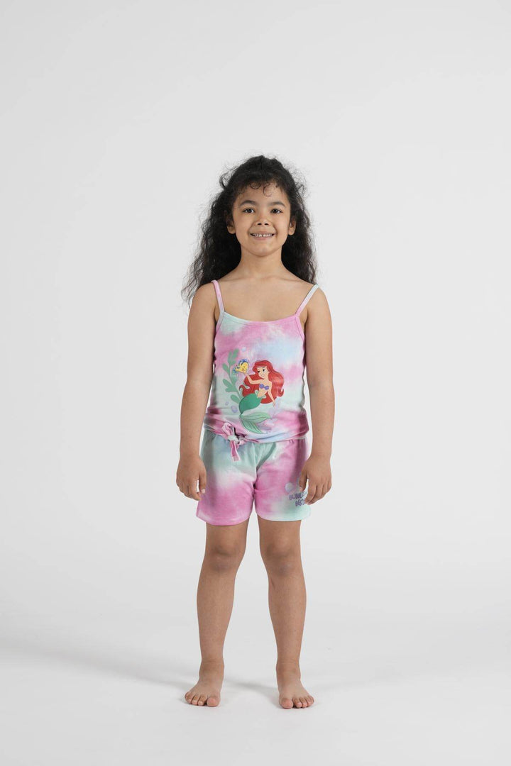 Pigiama Bimba Spallina Pantalone Corto Disegno Ariel - - DISNEY/MARVEL