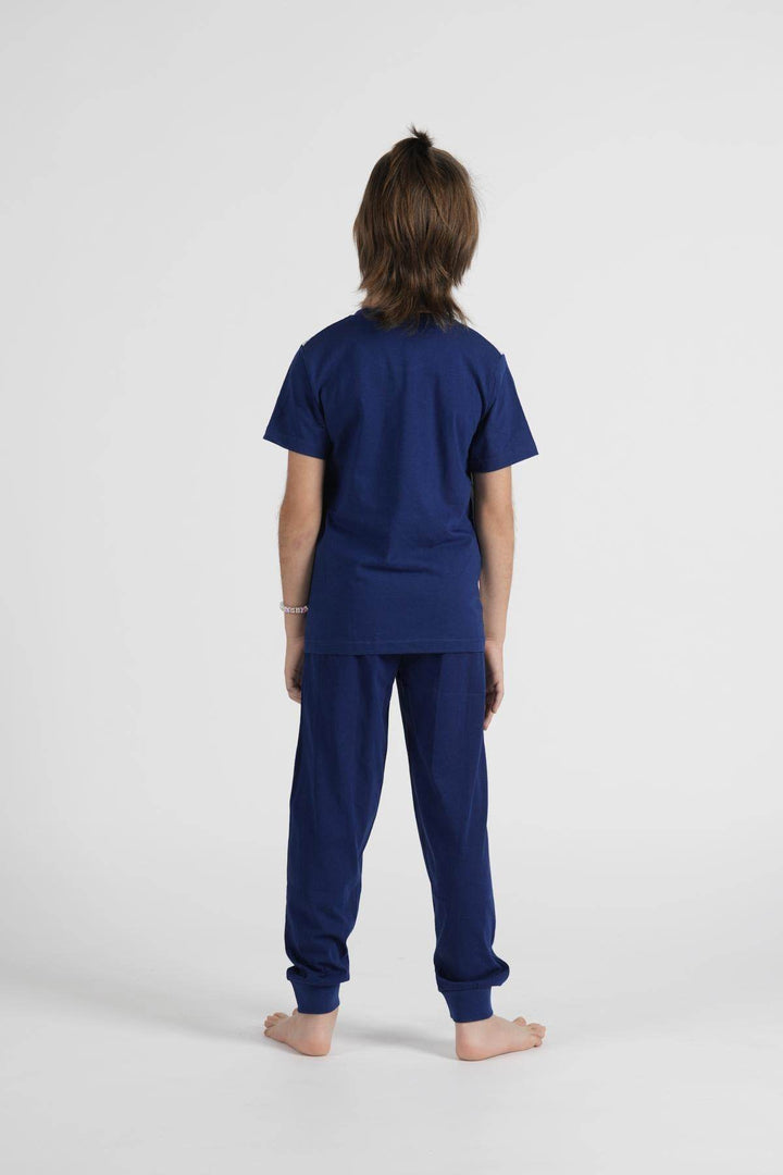 Pigiama Bimbo Mezza Manica Pantalone Lungo Disegno Stitch - - DISNEY/MARVEL