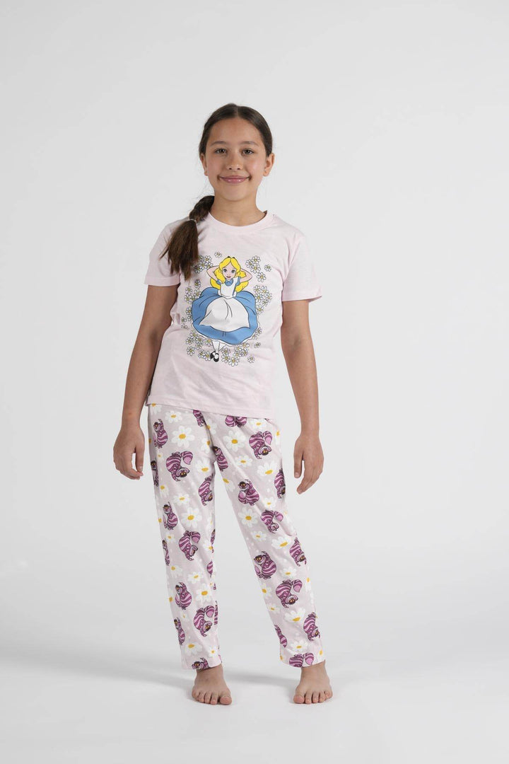Pigiama Bimba Mezza Manica -Leggins Disegno Alice - - DISNEY/MARVEL