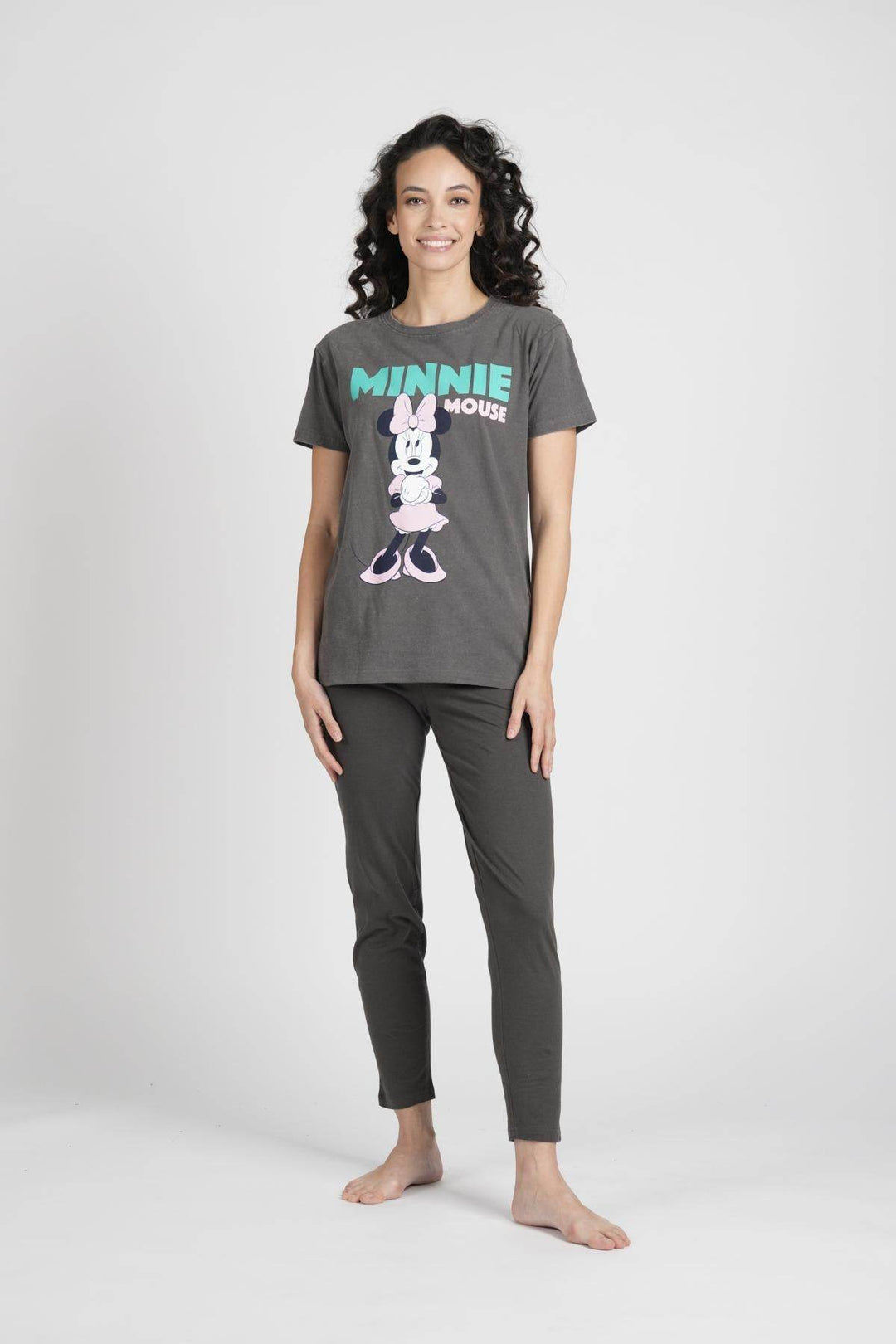 Set Donna Mezza Manica - Leggins Disegno Minnie - - DISNEY/MARVEL
