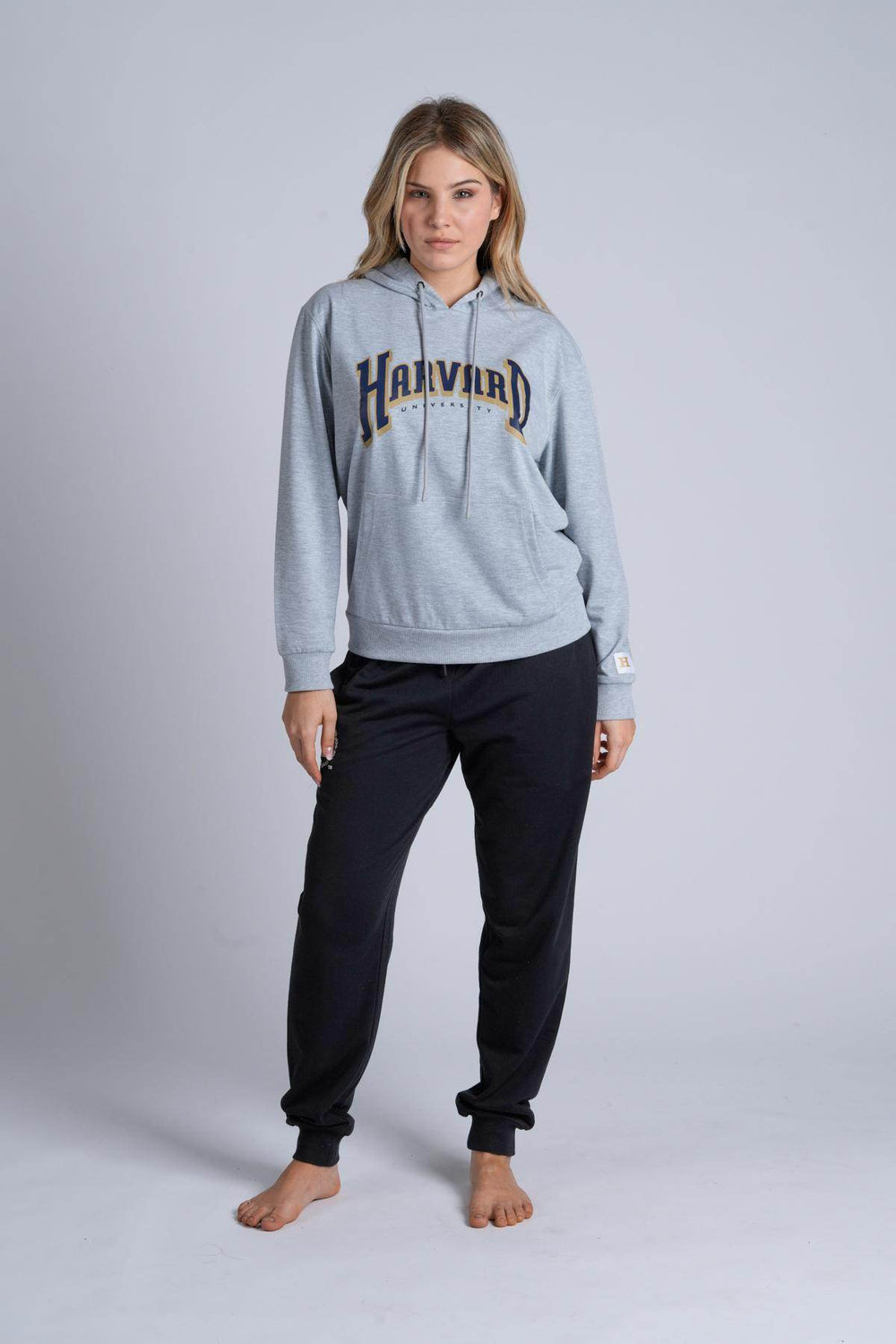 Felpa Girocollo Con Cappuccio Unisex - - HARVARD