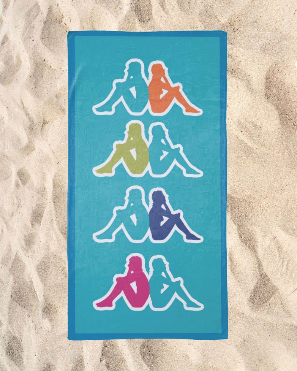 Telo Mare 90X170 Microfibra Kappa Disegno Mirror - - KAPPA