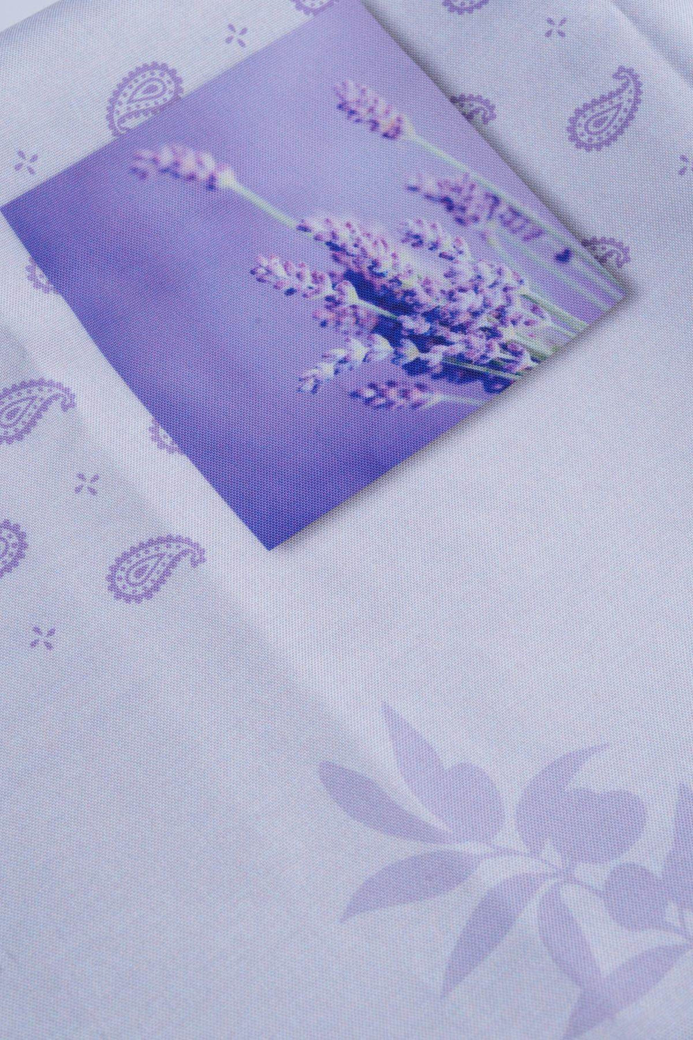 Tovaglia Antimacchia Disegno Lavanda - - KISENE'