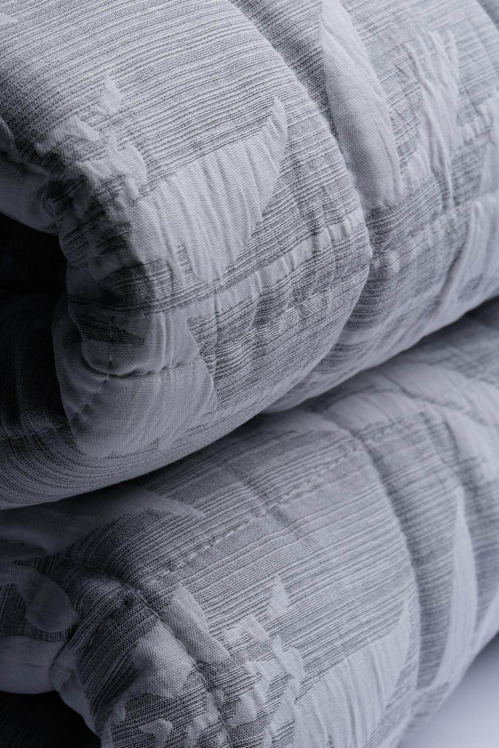 Trapuntino Jacquard Disegno Leaf - - KISENE'