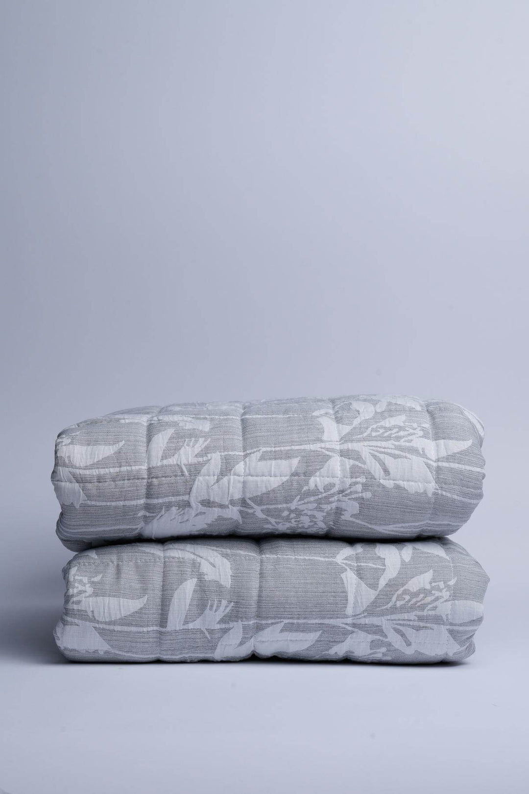 Trapuntino Jacquard Disegno Leaf - - KISENE'