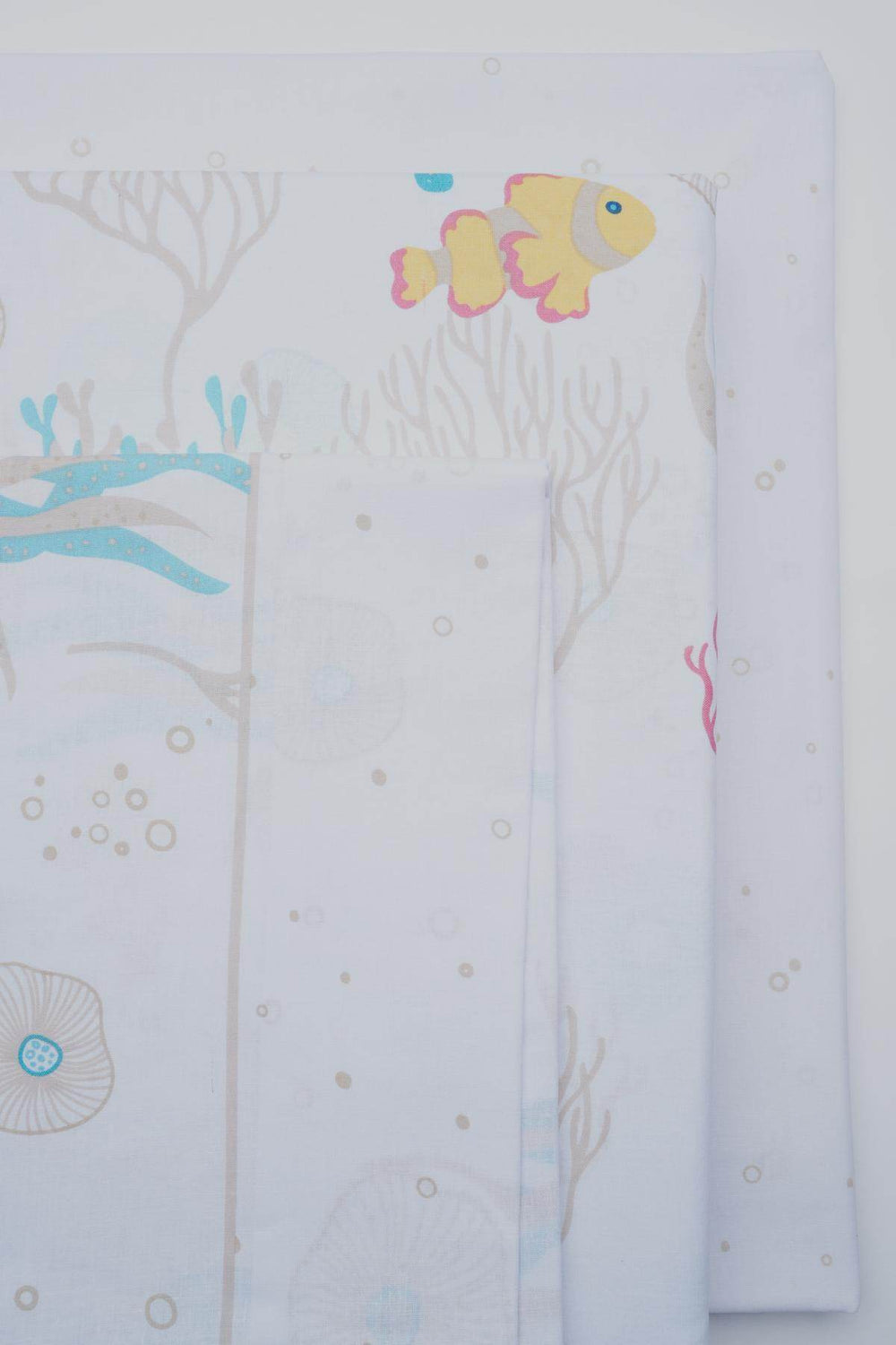 Completo Letto Disegno Pesciolini Kisené - - KISENE'