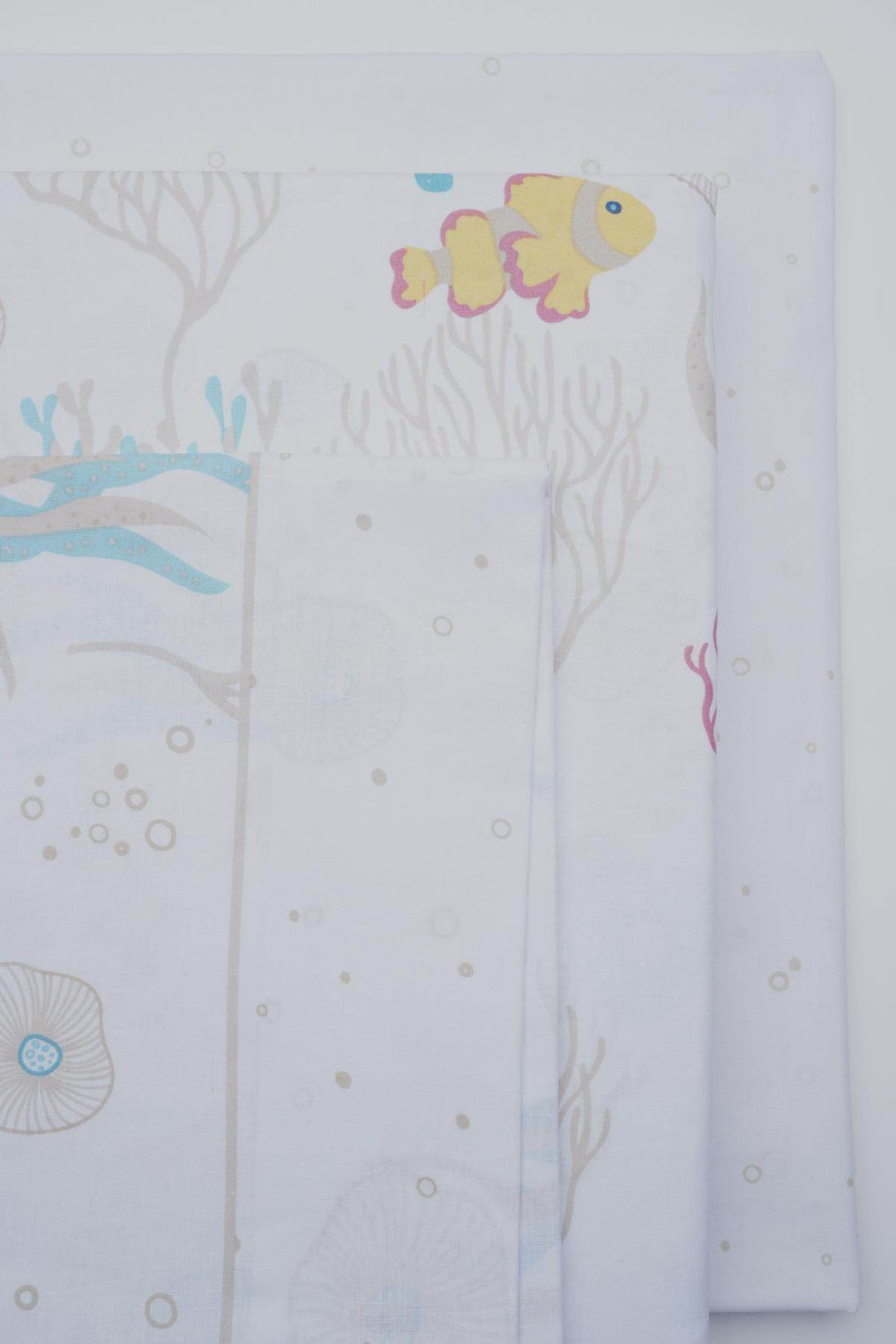 Completo Letto Disegno Pesciolini Kisené - - KISENE'