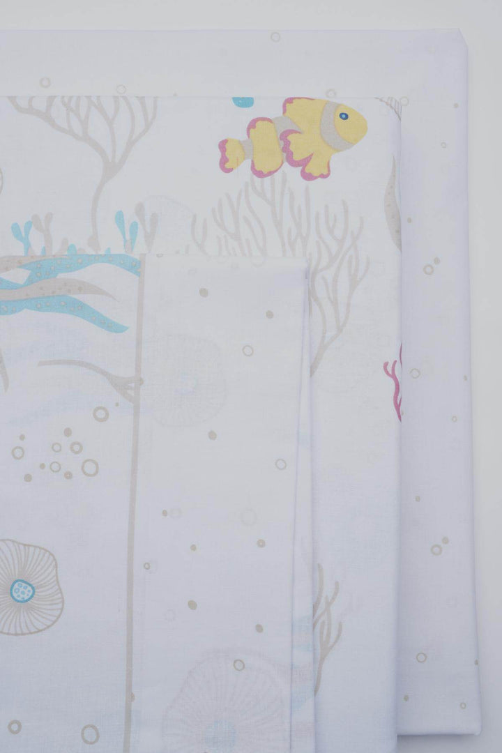 Completo Letto Disegno Pesciolini Kisené - - KISENE'