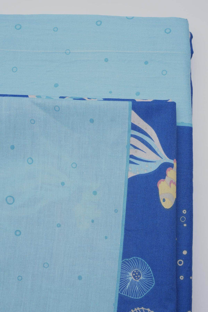 Completo Letto Disegno Pesciolini Kisené - - KISENE'