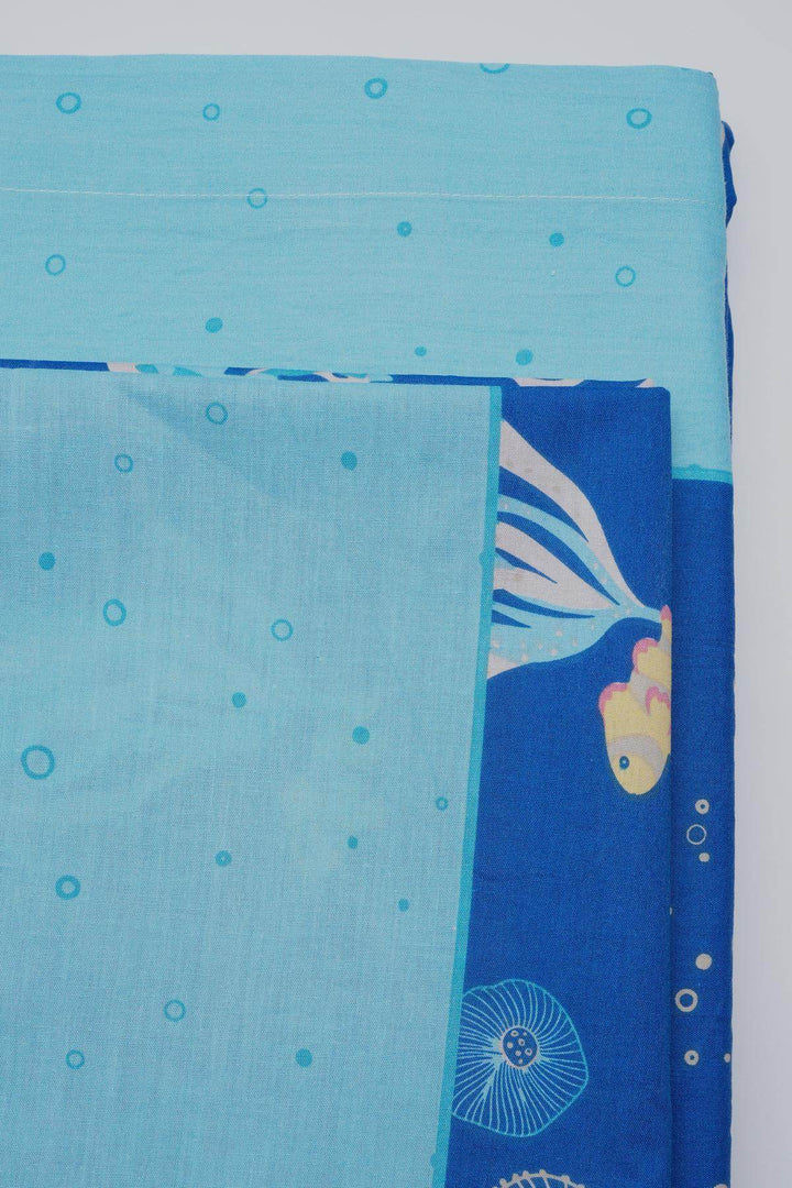 Completo Letto Disegno Pesciolini Kisené - - KISENE'