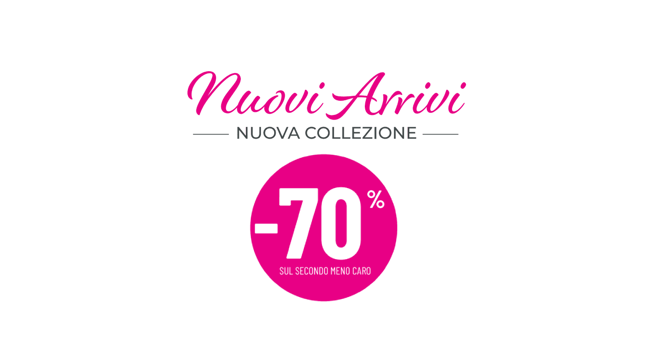 Sconto -70% sul secondo articolo meno caro - Nuovi Arrivi - Kisené