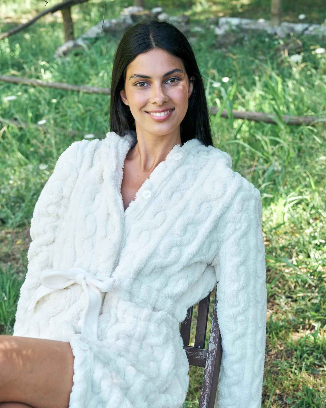 Vestaglia Donna Pile Kiwear - Comfort Assoluto