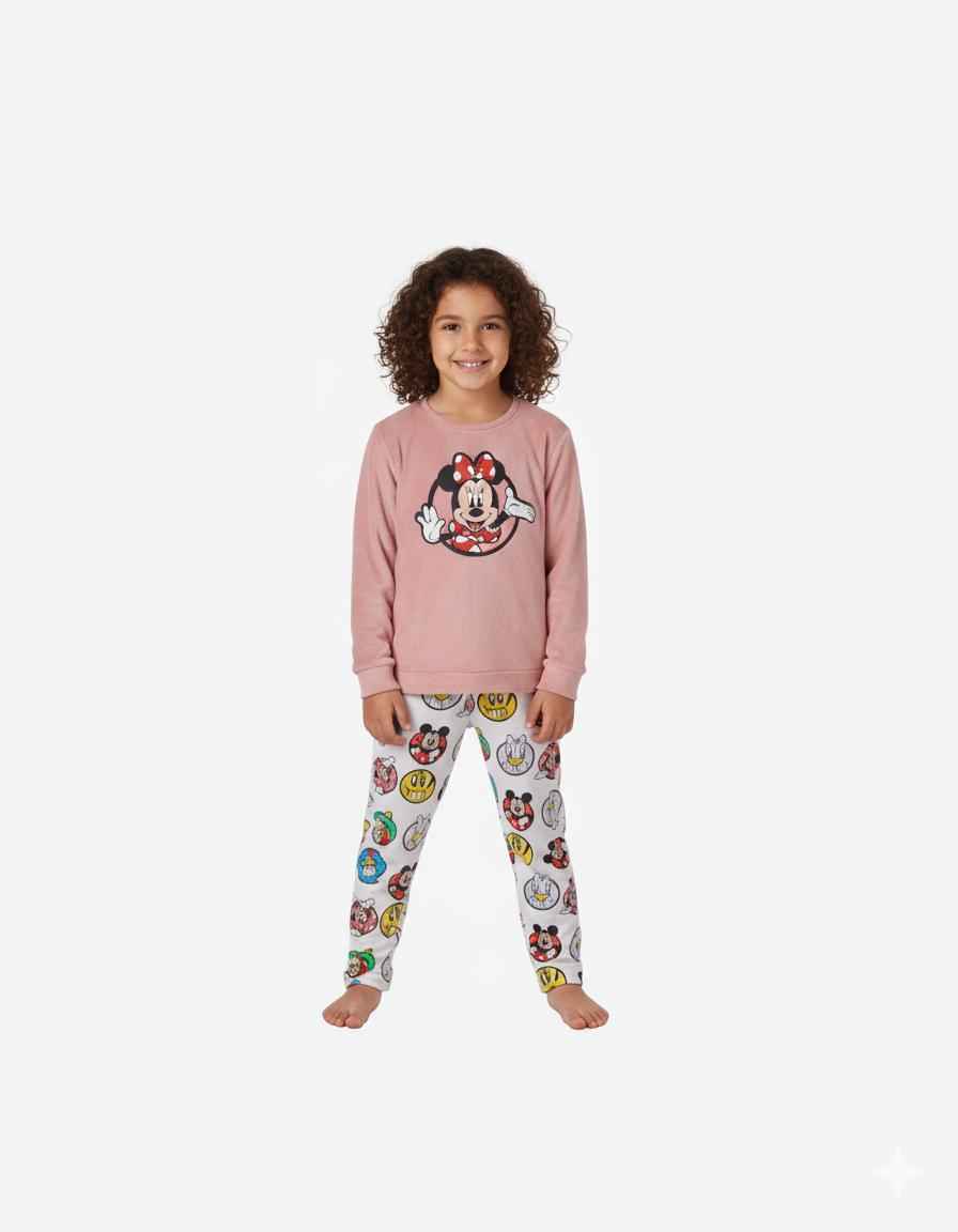 Pigiama Bimba Disney Marvel Coral