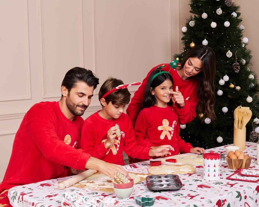 Pigiama Natale Bimbo Pile LOV IT