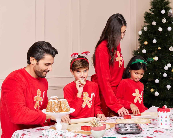 Pigiama Natale in Pile Bimba LOV IT