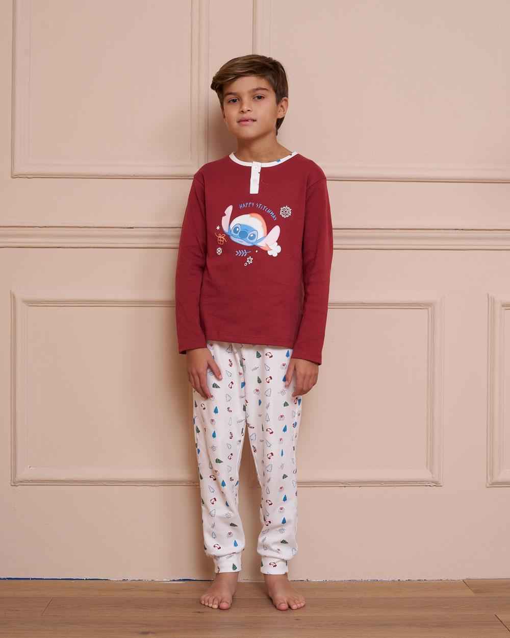 Pigiamino Caldo Cotone Natale Bimbo Disney/Marvel