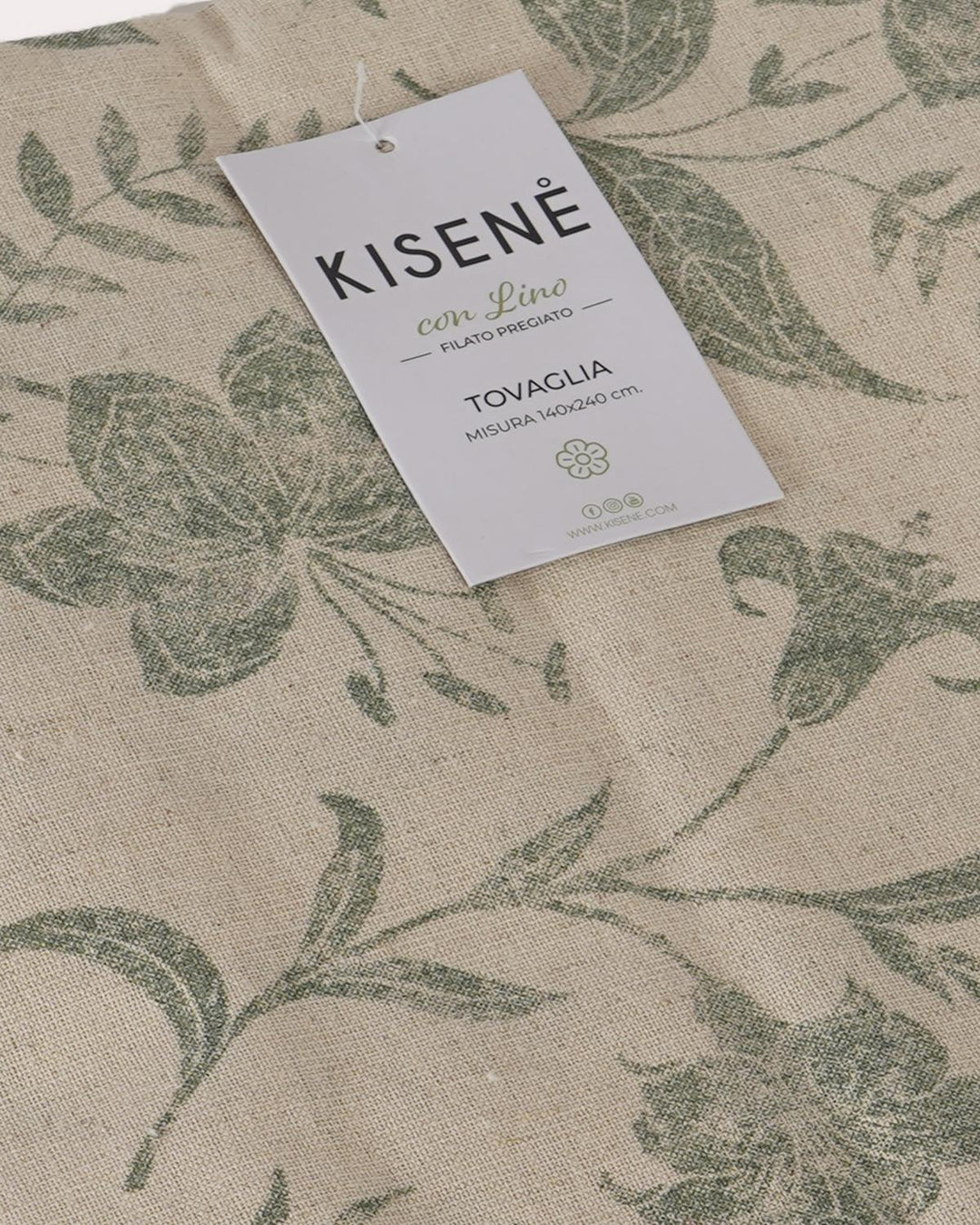 Tovaglia Misto Lino Kisené - KISENE' per il Massimo Comfort in Tessuto Morbido