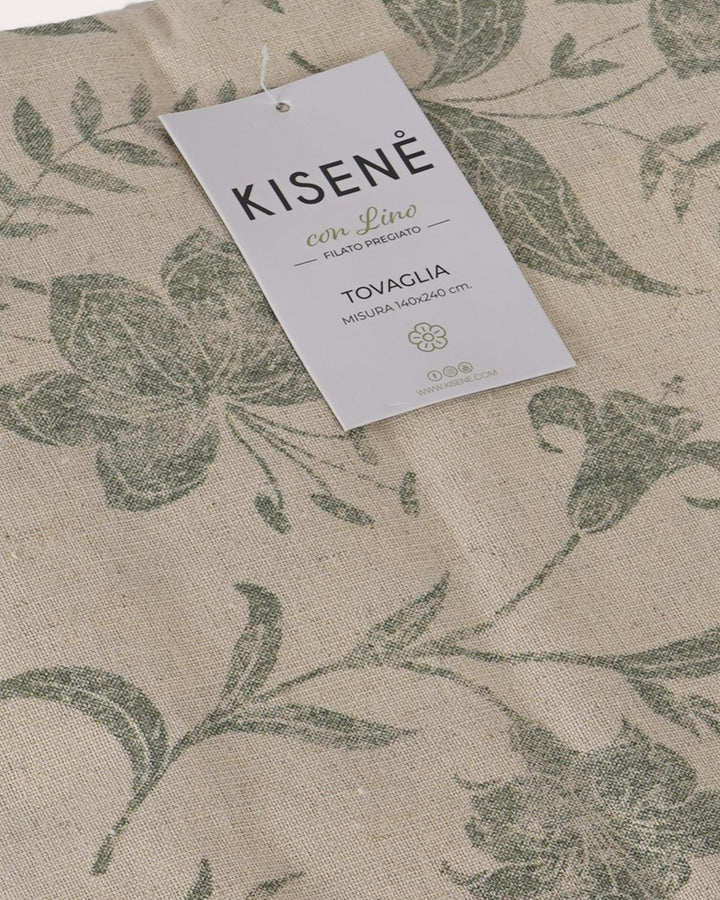 Tovaglia Misto Lino Kisené - KISENE' per il Massimo Comfort in Tessuto Morbido