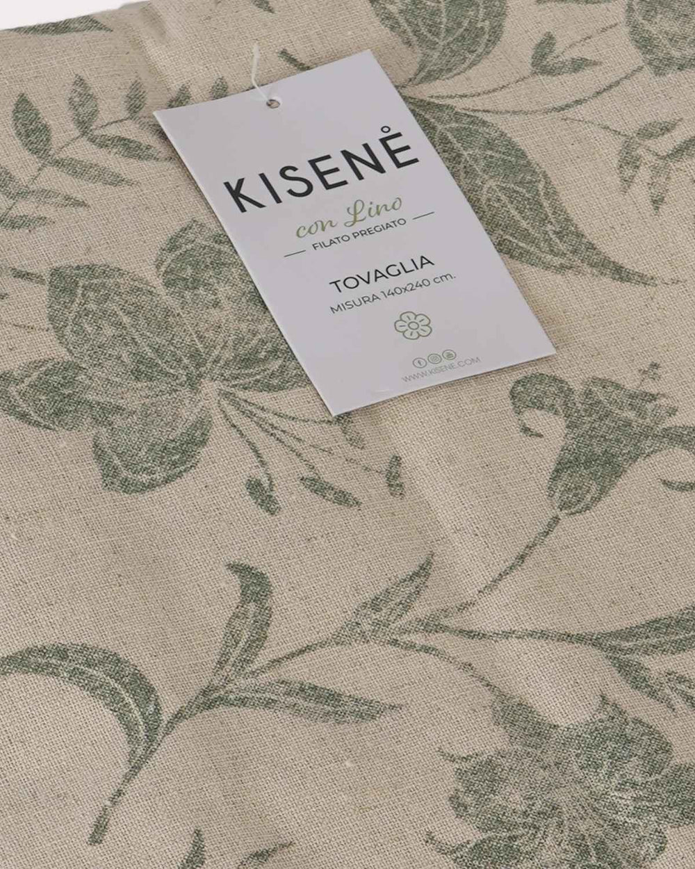 Tovaglia Misto Lino KISENE: Eleganza a Tavola