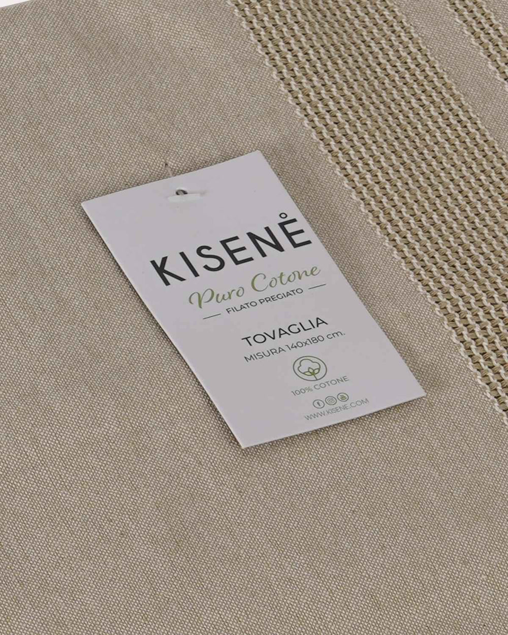 Tovaglia 140X180 Cotton Nature KISENE