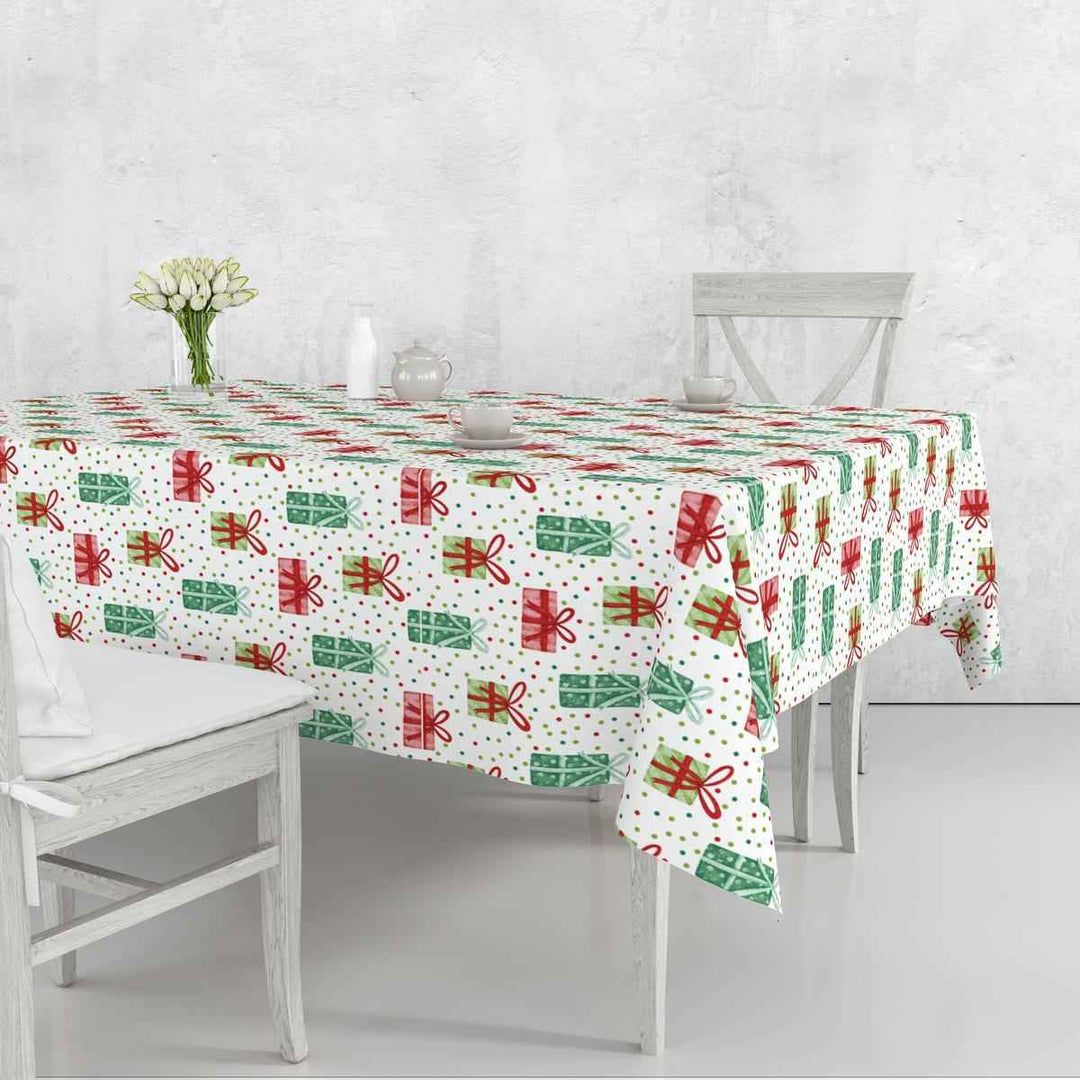 Tovaglia Natale Kisenè Antimacchia Cadeaux 140x350