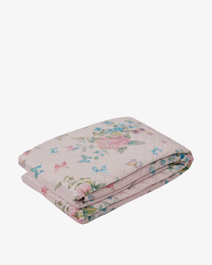 Trapuntino Velluto Disegno Floral Garden - KISENE' per il Massimo Comfort