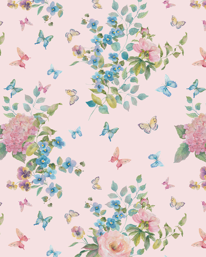 Trapuntino Velluto Disegno Floral Garden - KISENE' per il Massimo Comfort