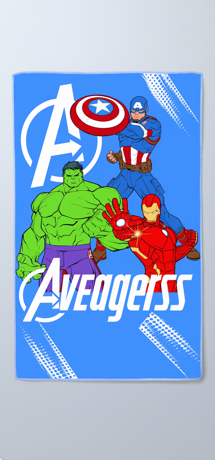 Telo Mare 70X140 Microfibra Disegno Avengers - DISNEY/MARVEL