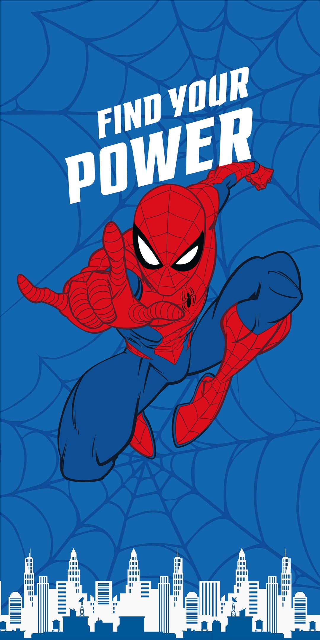 Telo Mare 70X140 Microfibra Disegno Spiderman - DISNEY/MARVEL