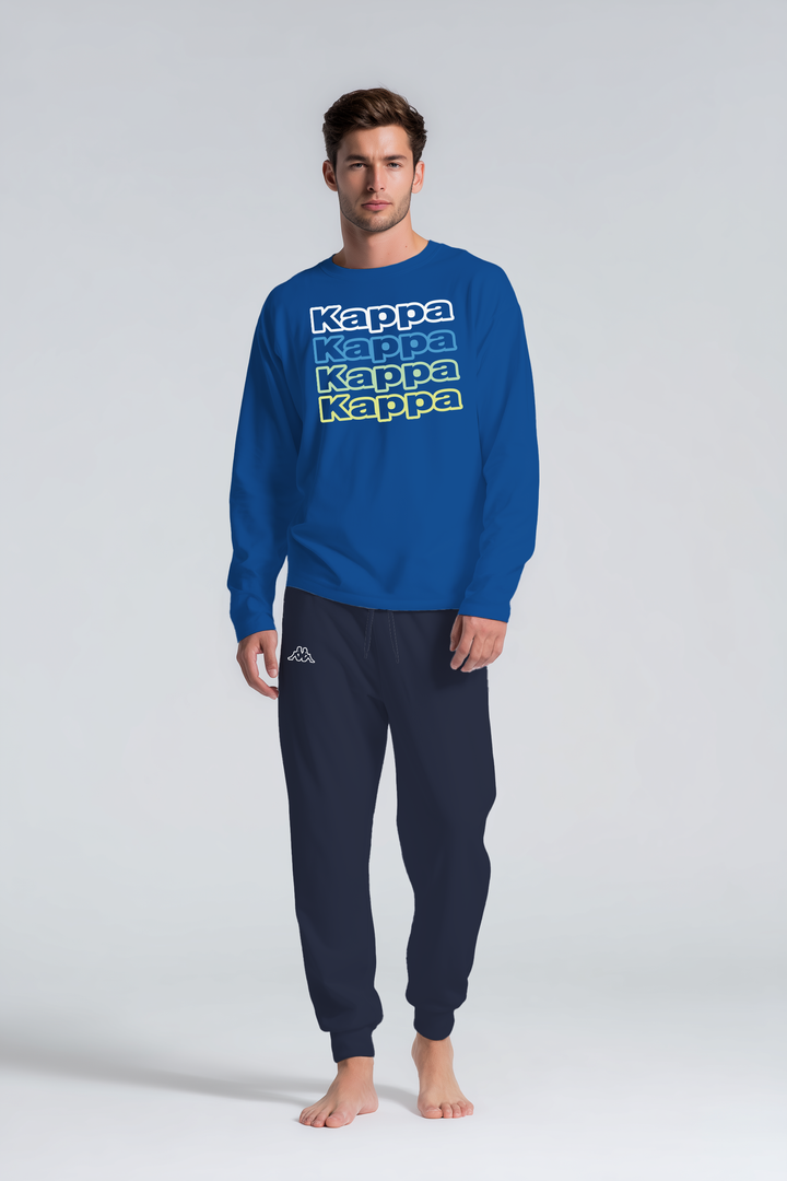 Pigiama Uomo Manica Lunga Pantalone Lungo - KAPPA per il Massimo Comfort