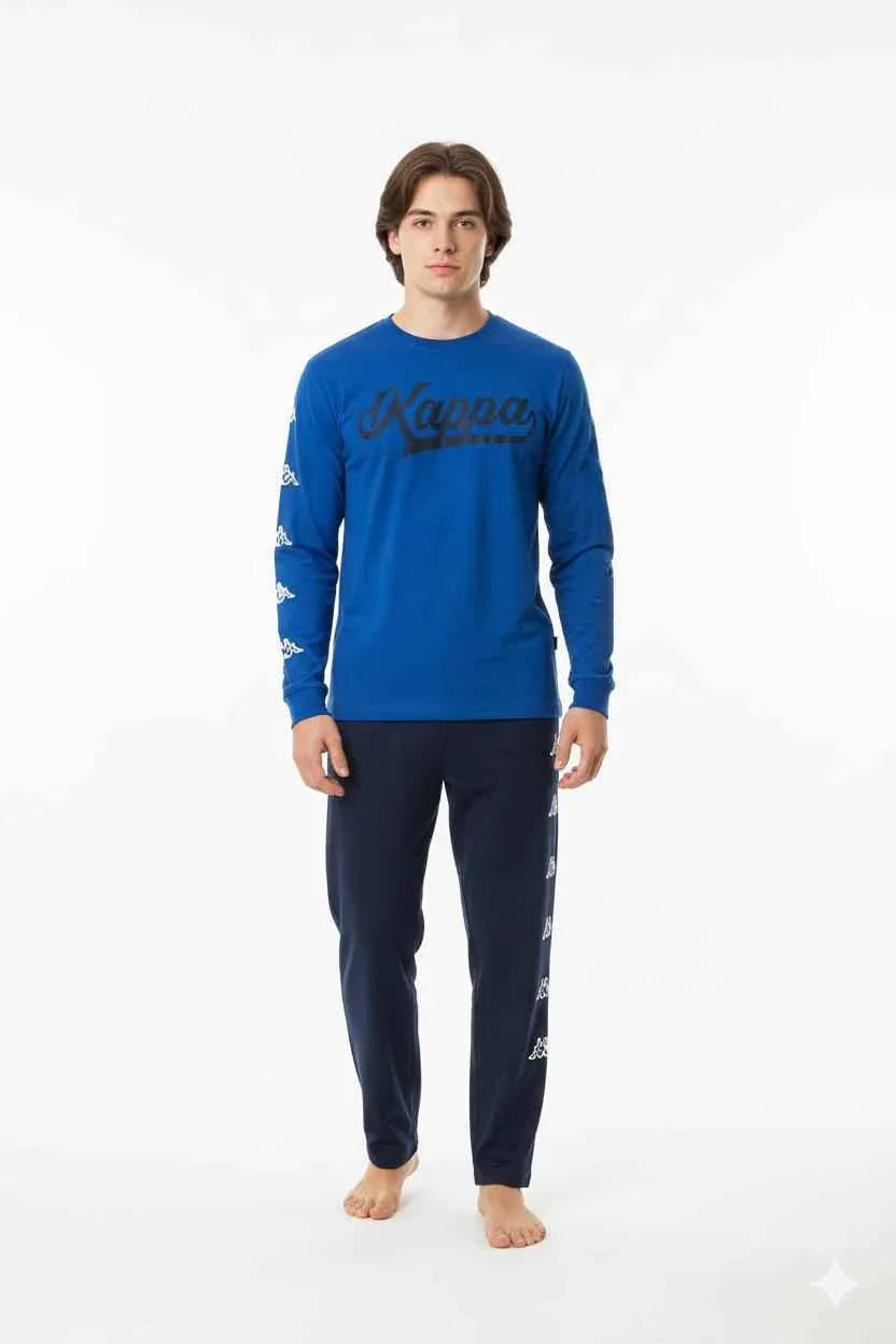 Kappa Pigiama Ragazzo Eco-Jersey Manica Lunga Lungo - Kisené
