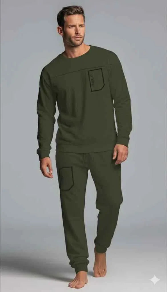 Kappa Uomo: Tuta in Felpa French Terry Lunga per Homewear - Kisené