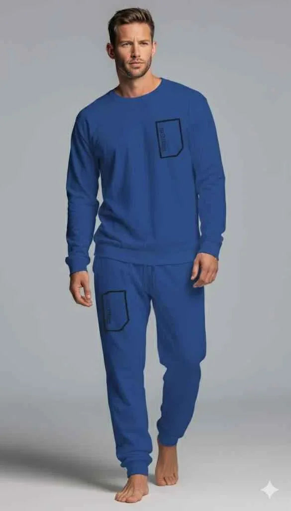 Kappa Uomo: Tuta in Felpa French Terry Lunga per Homewear - Kisené