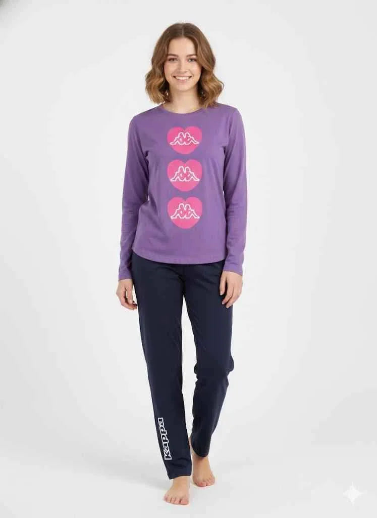 Pigiama Ragazza Kappa Jersey Lungo - Morbidezza e Stile - Kisené