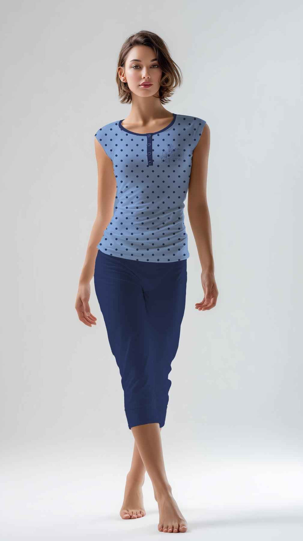 Pigiama Jersey Kiwear Donna Smanicato: Eleganza e Relax