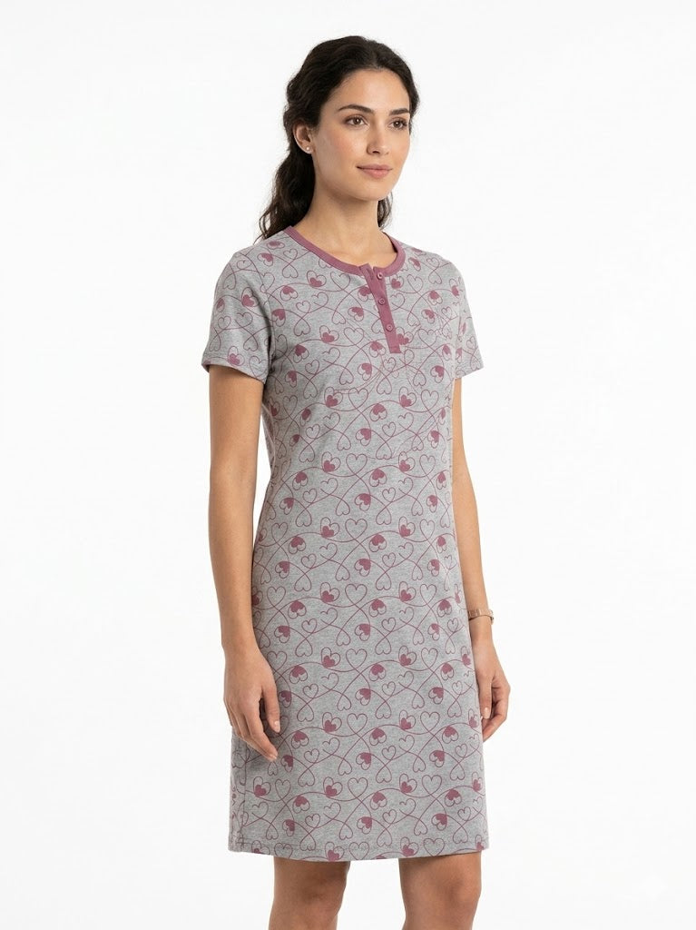 Camicia Da Notte Mezza Manica Kiwear - Comfrot e Stile per il Massimo Comfort