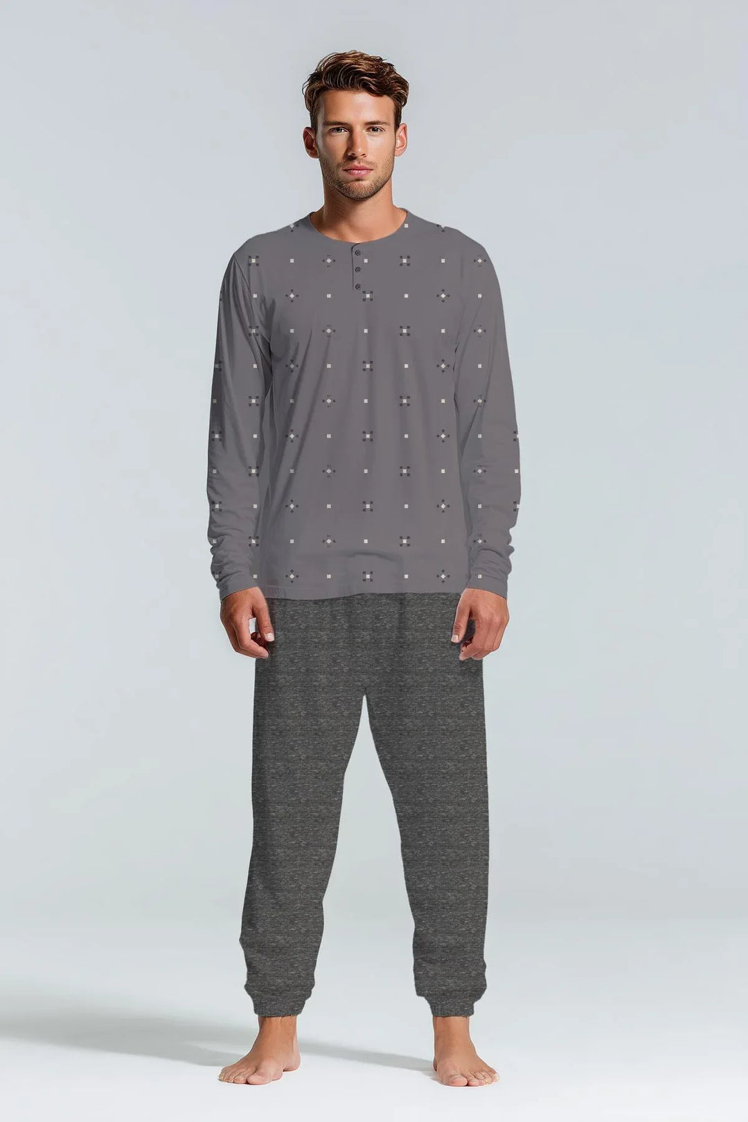 Pigiama Uomo Kiwear in Jersey Lungo - Kisené