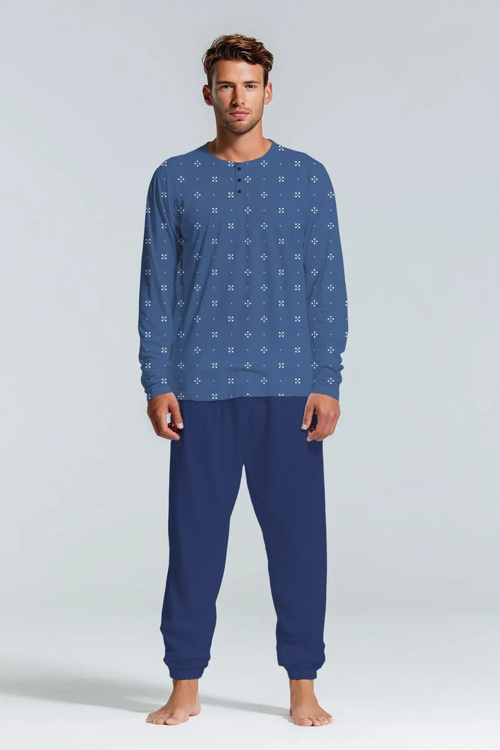 Pigiama Uomo Kiwear in Jersey Lungo - Kisené