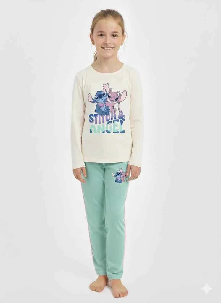 Pigiama Bimba Disney Disegno Stitch - Kisené